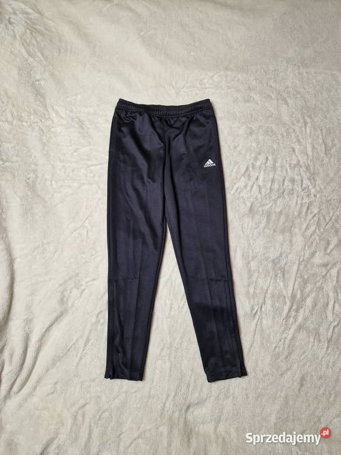 Nowe czarne spodnie dresowe Adidas Entrada Dresy Bibice