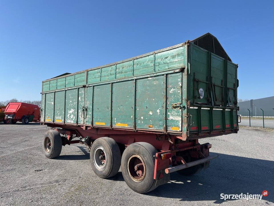 Przyczepa z wywrotem bocznym Kempf HKD16 TriA 3 Łomazy sprzedam