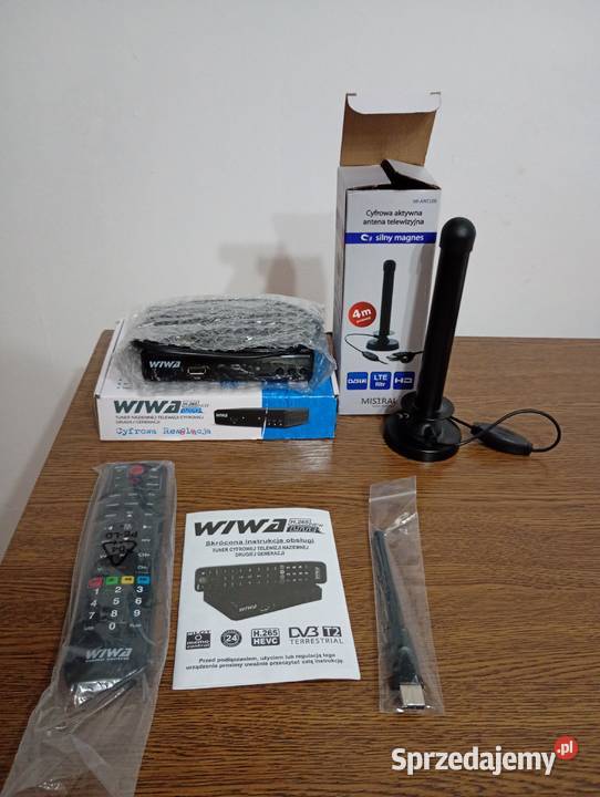 Dekoder DVBT 2 z Antena Wifi Antena Mistral Pozostałe mazowieckie Radom