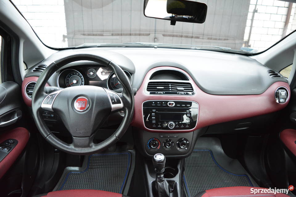 Fiat Punto Evo 14DYNAMIC 58000z Polskiego Salonu czarny małopolskie Wolbrom
