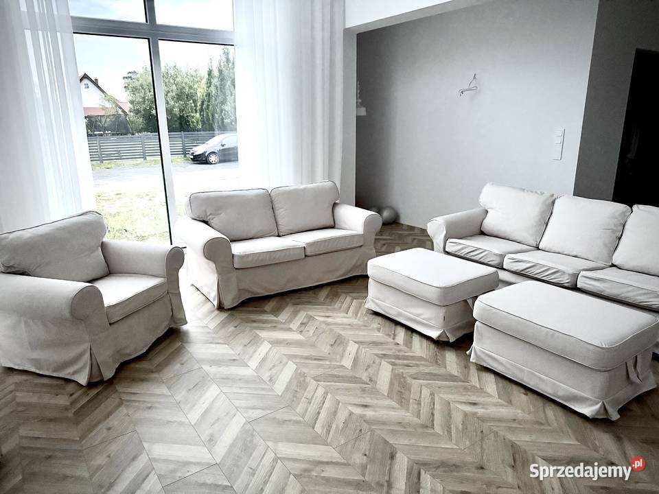 Duży komplet wypoczynkowy Ikea Ektorp Nowe