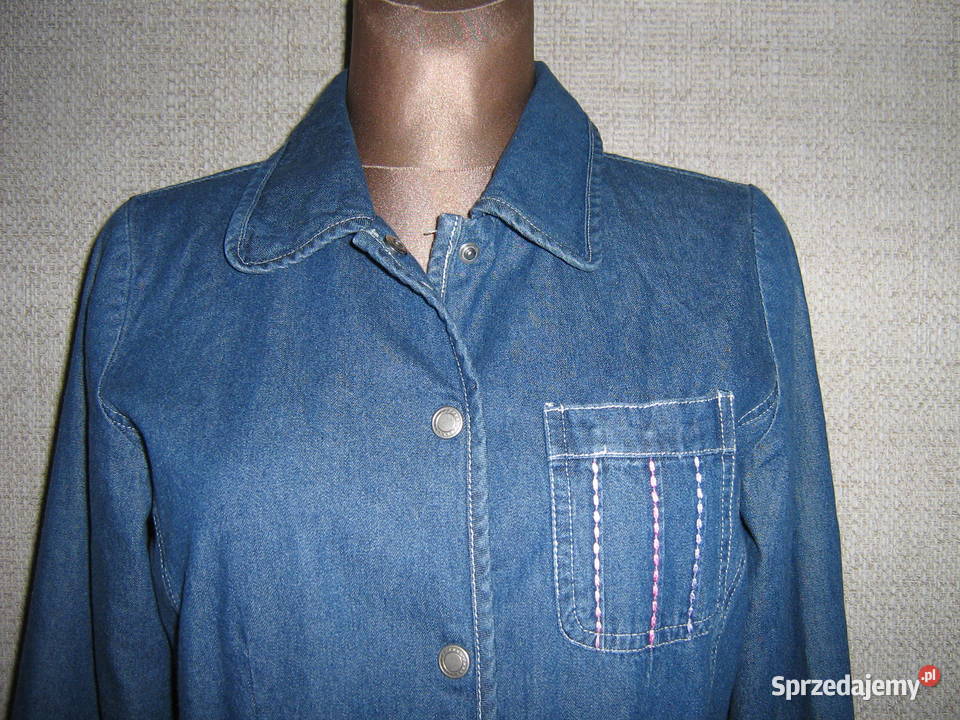 Moda Bluzki Jeansowe bluzki Upstream Bluzka jeansowa niebieski W stylu casual 