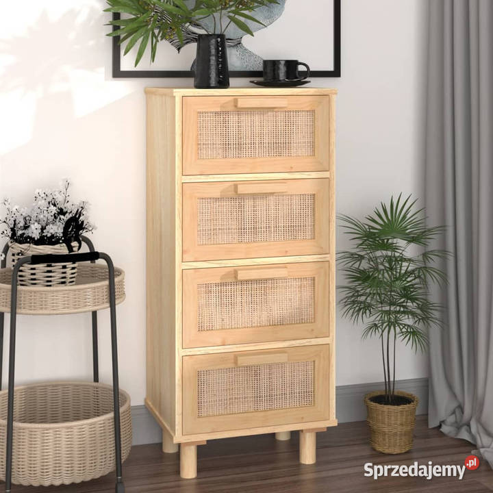 Kredens brązowa 40x30x90 lita sosna i naturalny Kredensy i witryny mazowieckie