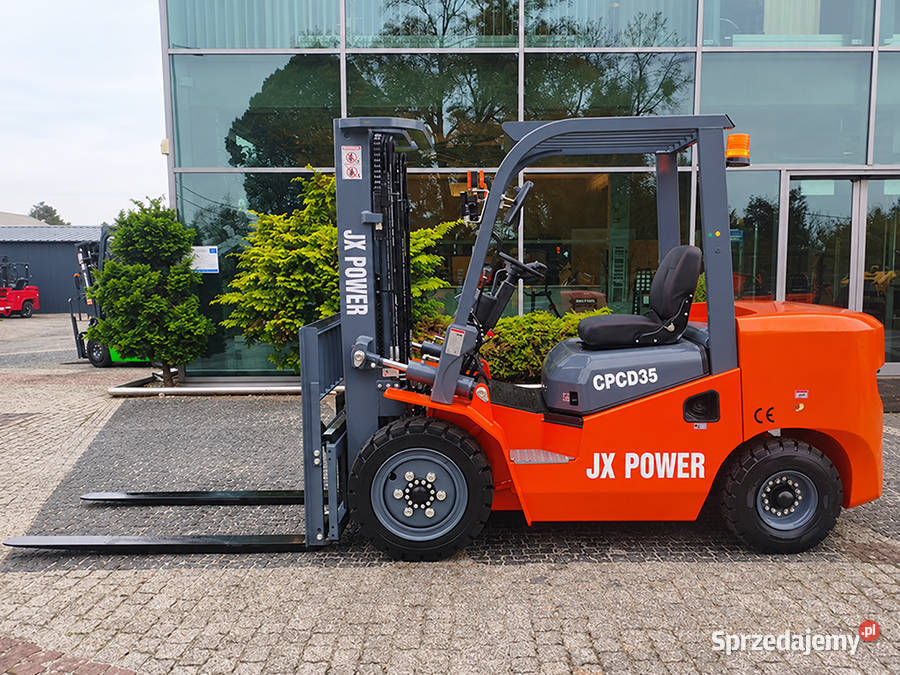 Wózek widłowy JX Power CPCD35 35 t triplex 45 m Kęty