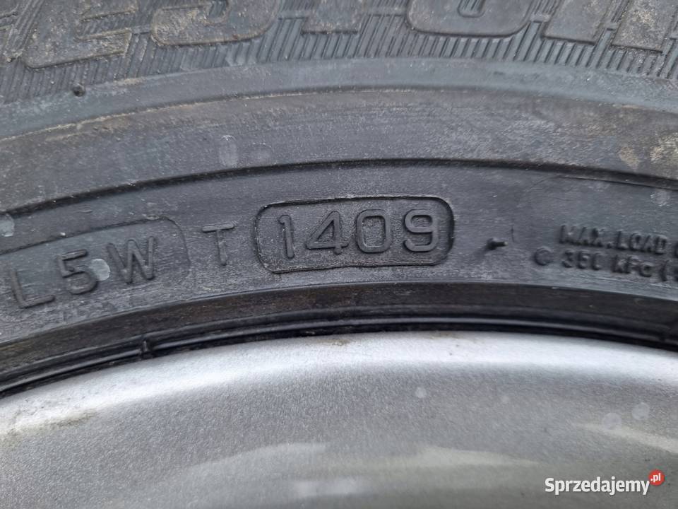 Skoda Octavia II KOŁO ZAPASOWE zapas FELGA 20555