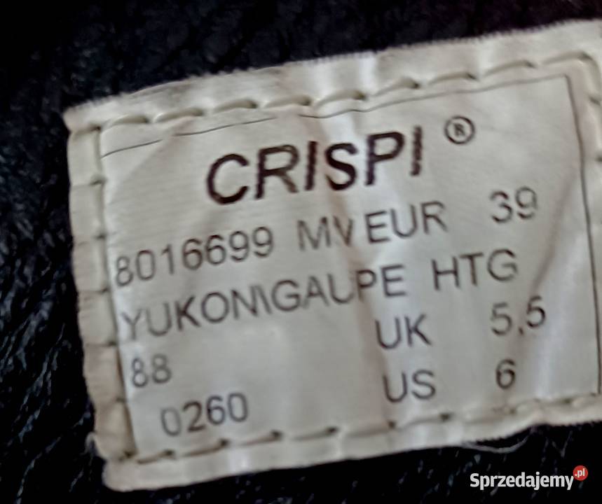 Crispi Yukon Gaupe HTG GORE TEX Tanio 189