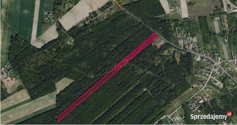 sprzedaży działki Stoczki 21440m2 leśna