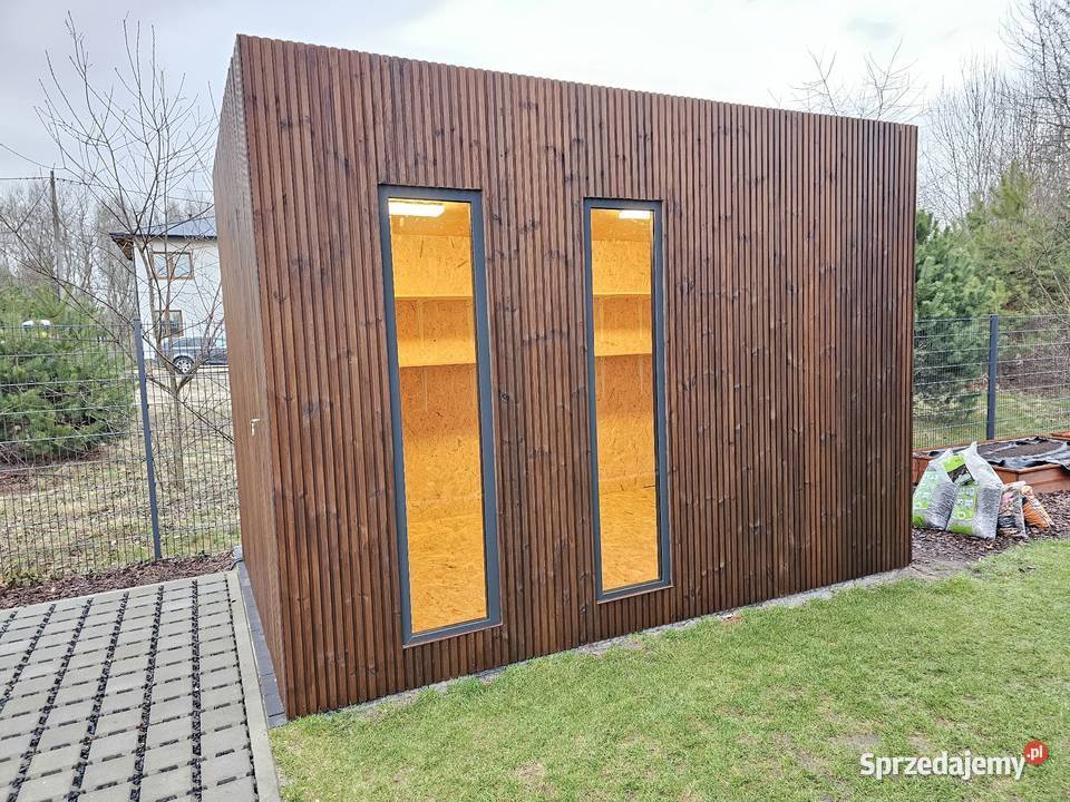 Nowoczesny domek ogrodowy ocieplony Ciechanów