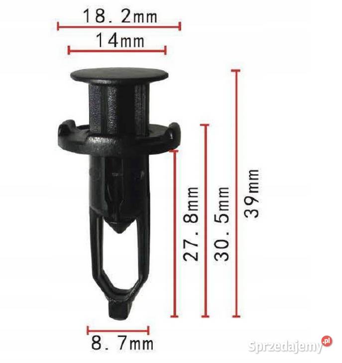 kołek rozporowy lexus toyota osobowe zachodniopomorskie