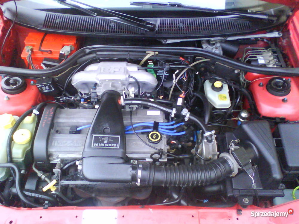 Ford Escort Mk7 16 16V 96 90 benzyna lpg kwawy m welurowa tapicerka Brańszczyk