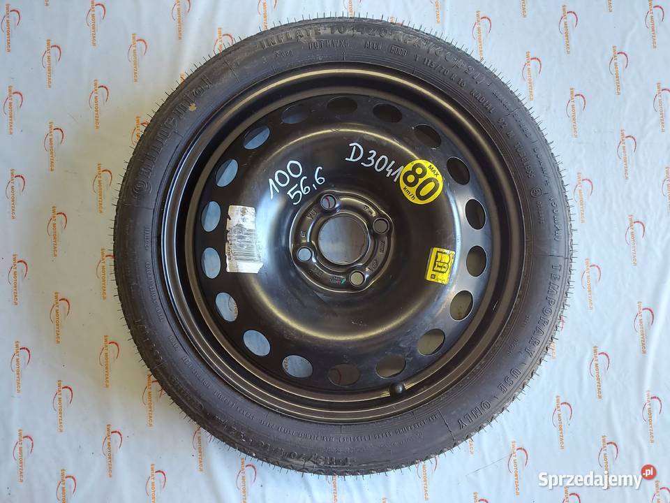 OPEL ASTRA H koło dojazdowe 1157016 92M 4x100