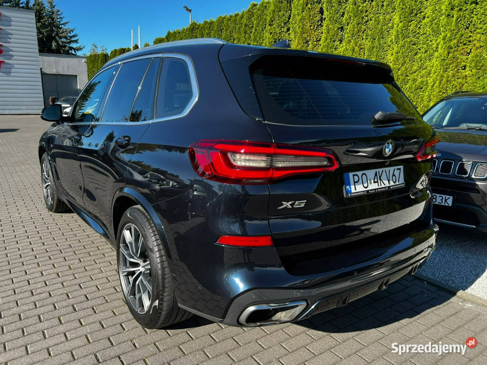 BMW X5 xDrive40i MSport 340 Salon Serwisowana przyciemniane szyby Baranowo