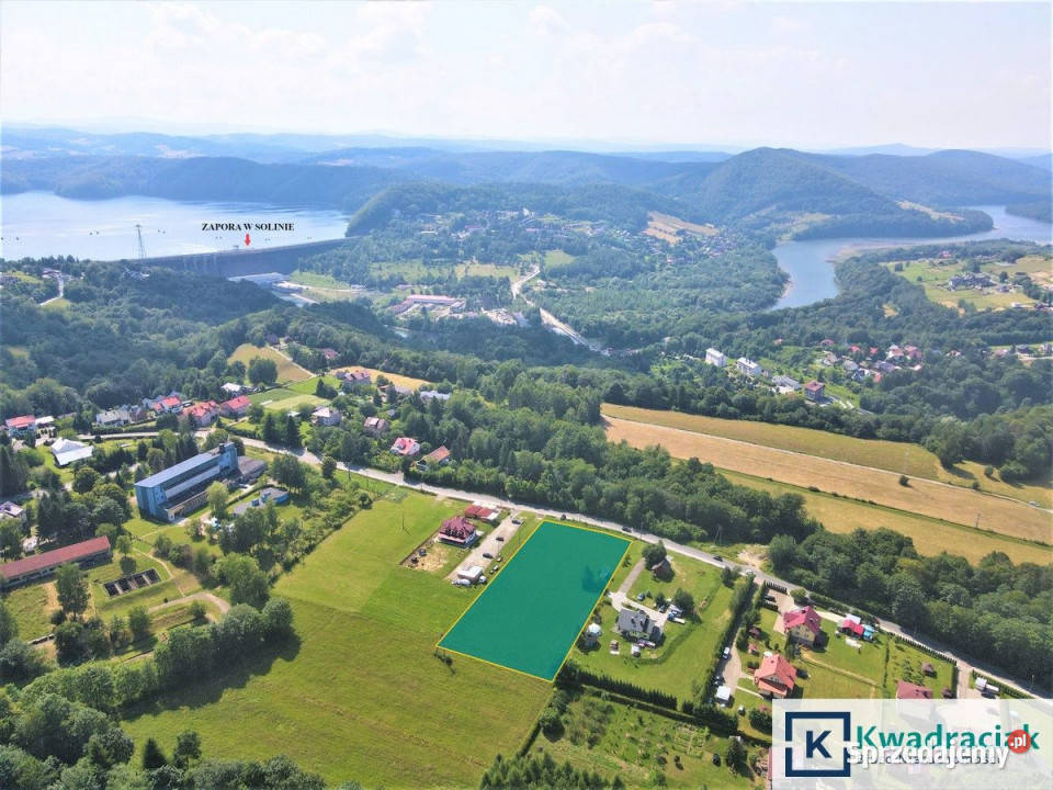 Działka 4750m2 Solina 165zł/m2