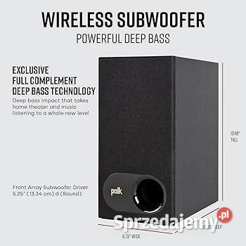 Soundbar Polk Audio Signa S2 czarny stan idealny Zielona Góra