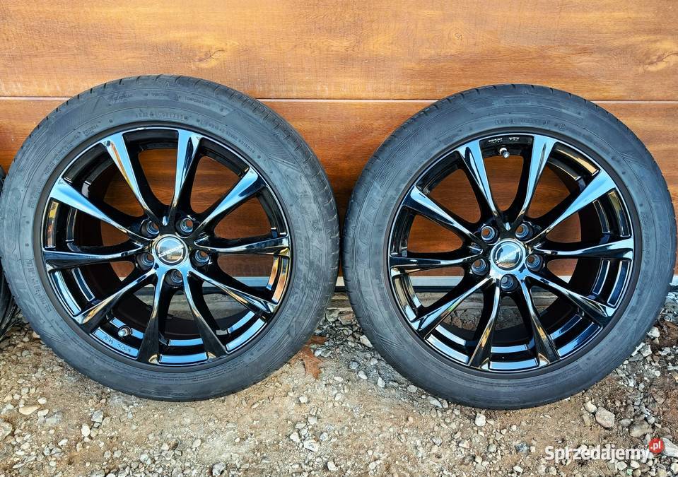 Koła Felgi Aluminiowe Czarne Borbet 17 2255017 Starachowice sprzedam