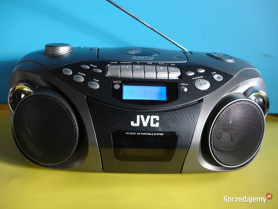 Radiomagnetofon z CD JVC-RC-RX30B