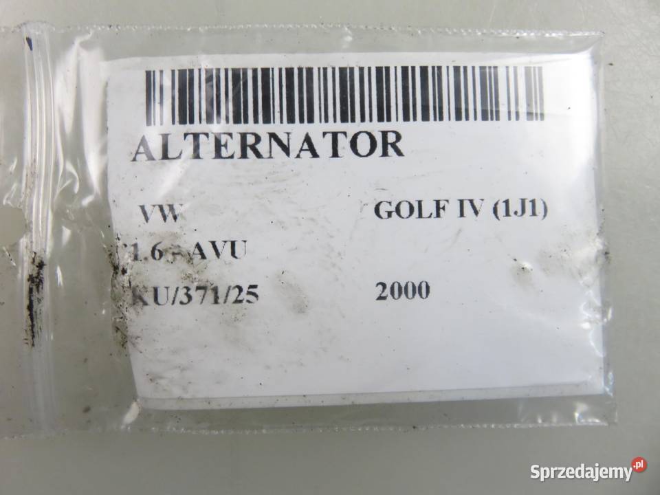 ALTERNATOR VW GOLF IV 1J1 16 AVU CA1378IR osobowe małopolskie