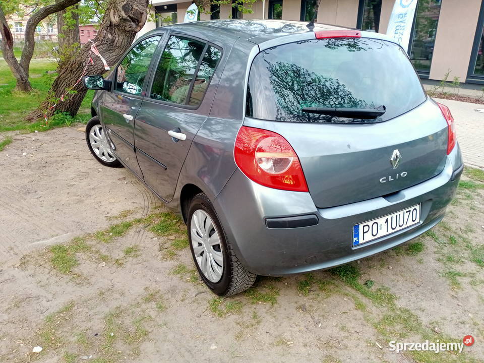 Renault Clio 14 16v 2007 111 000 przebiegu Poznań