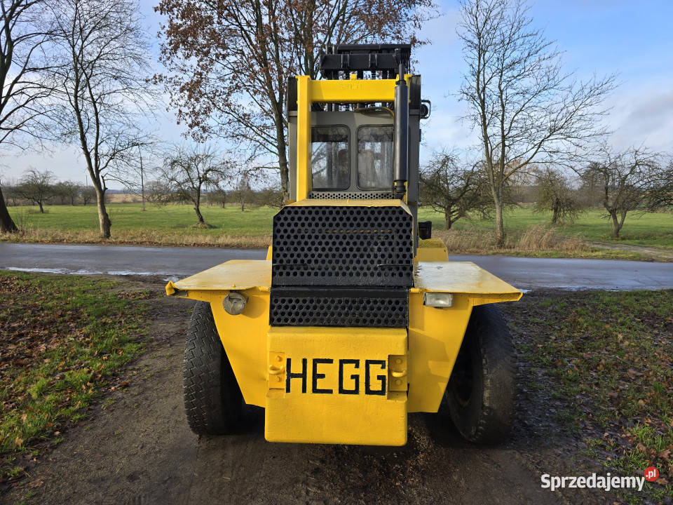Wózek widłowy HEGG TRUCK 12 ton 5 m VOLVO Penta Mława