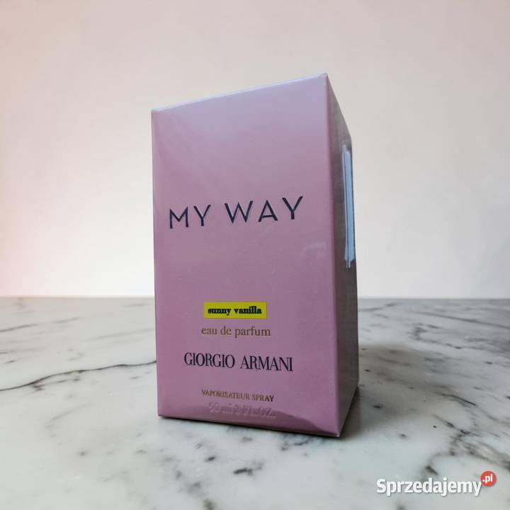 Perfumy damskie My Way Sunny Vanilla Armani podlaskie sprzedam