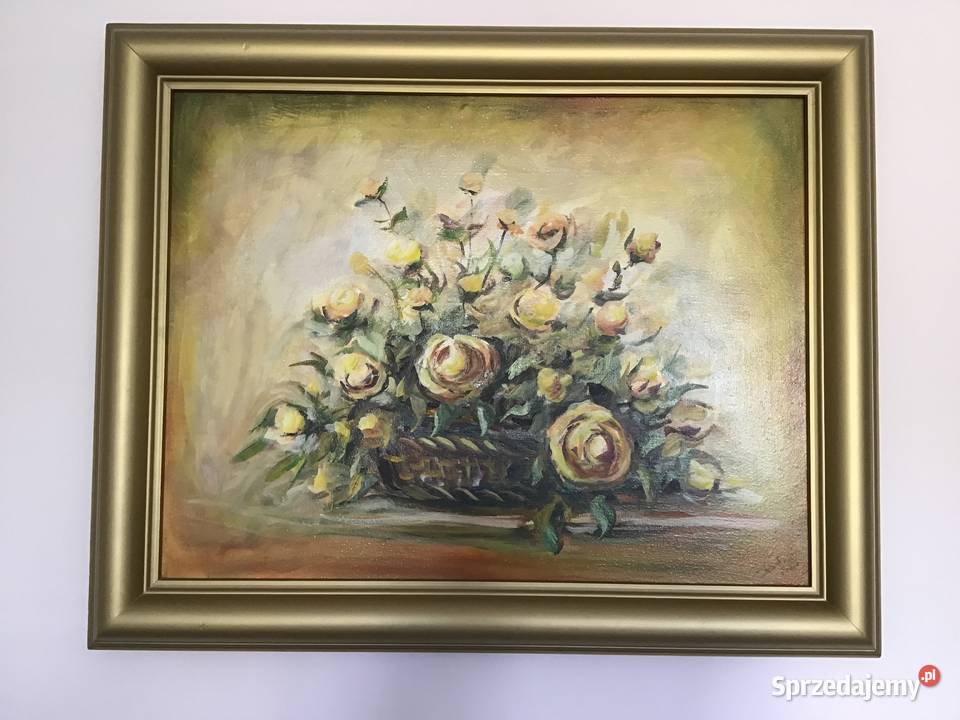 Obraz olejny Martwa natura kujawsko-pomorskie Bydgoszcz