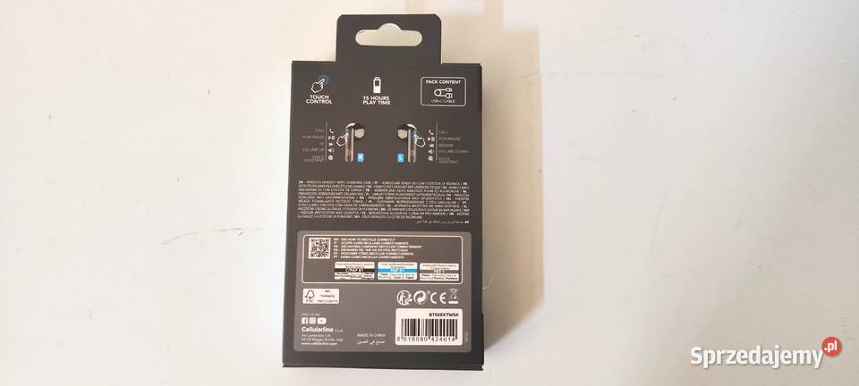 SŁUCHAWKI BT CELLULARLINE Łódź