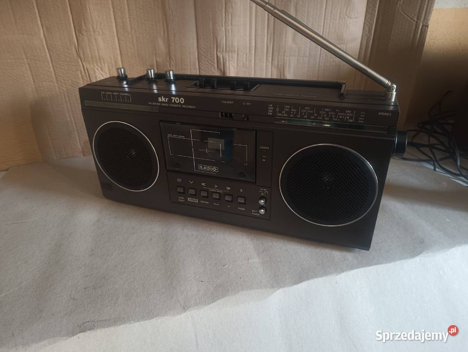 Klasyczny Radiomagnetofon SRK 700 Stan Vintage Elektronika Przeworsk