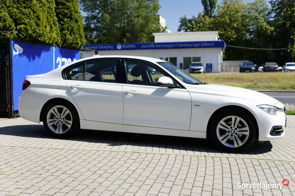 BMW 318 Sport Line salon Polska F30F31 2012 biały Warszawa sprzedam