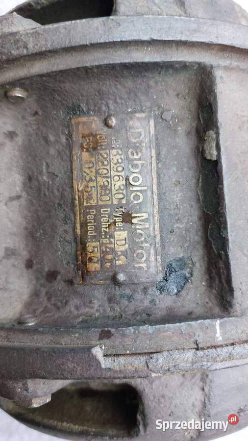 Stary silnik elektryczny Ostrów Wielkopolski