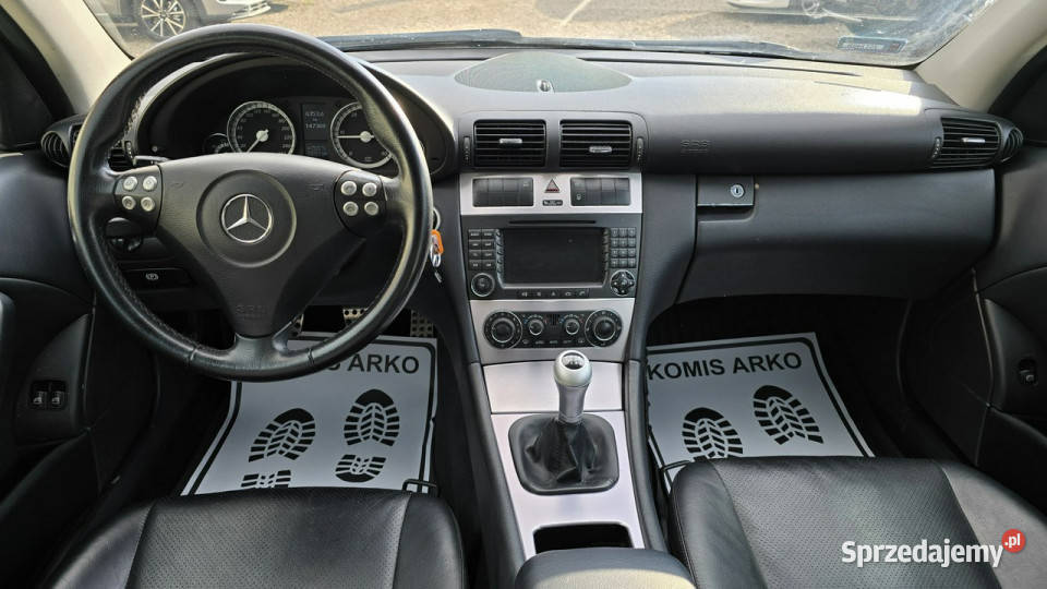 Mercedes C 200 ksenon skóry navi W203 20002007 kurtyny powietrzne Motoryzacja Zieleniewo