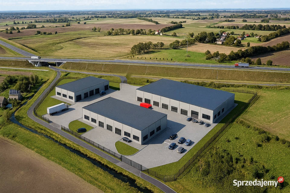 25 ha S7 teren inwestycyjny magazynowy 10 min Cedry Małe