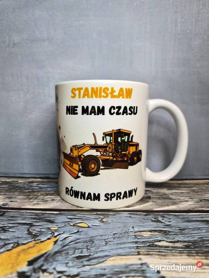 Kubek prezent fana operatora maszyn budowlanych Rzeszów