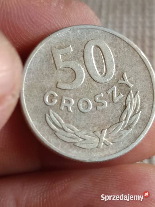 50 gr 1957r lekka skretka sprzedam Chełm sprzedam