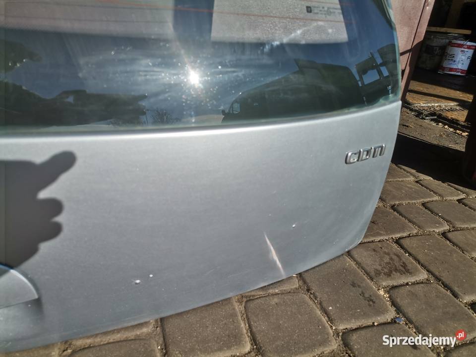 OPEL CORSA C KLAPA BAGAŻNIKA TYŁ TYLNA Z163 Klapy bagażnika