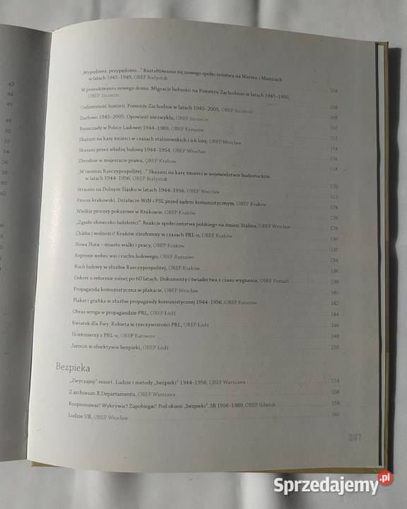 Katalog wystaw 2007 IPN Poradniki, albumy i reportaże podlaskie Hajnówka sprzedam