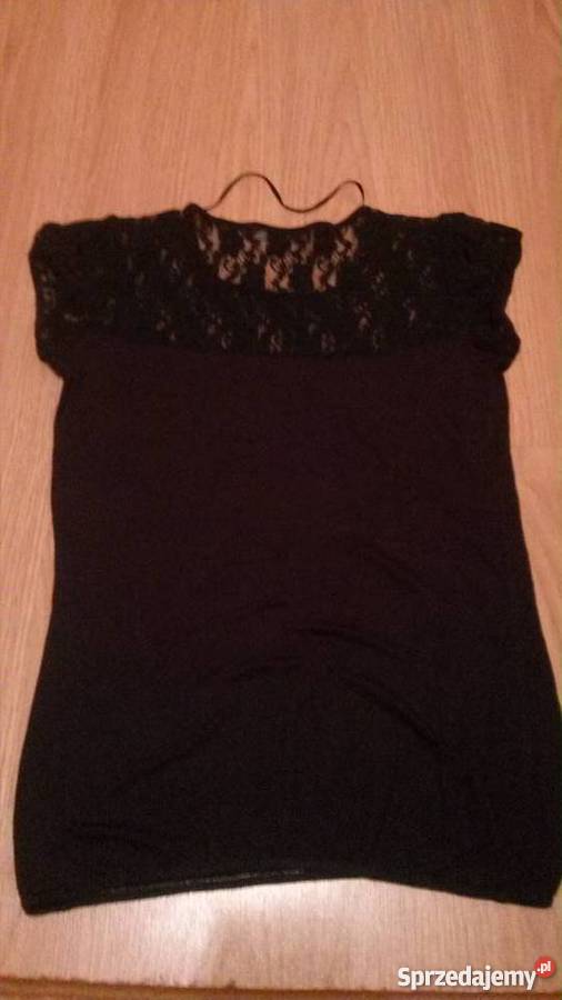 Bluzeczka z koronką Reserved niebieski sprzedam