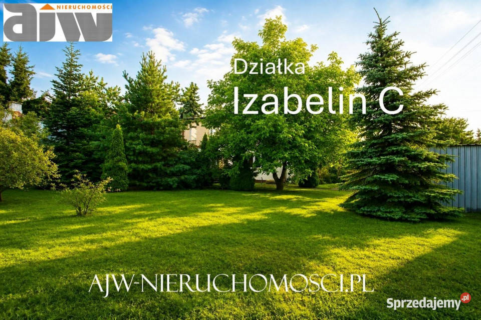 Grunt 1070m2 Izabelin C Izabelin C Sprzedaż mazowieckie