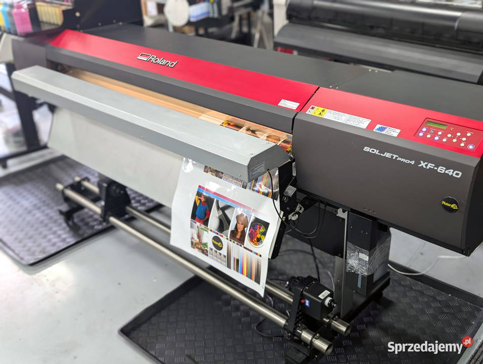 ROLAND XF640 nowe głowice PC nawijarka Lublin