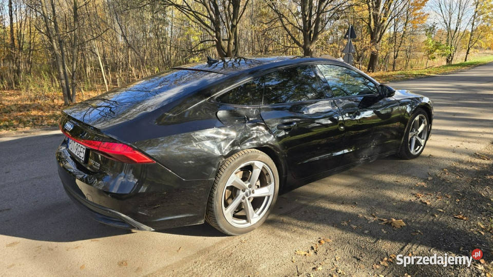 Audi A7 Sportback Niski Przebieg Bogate kurtyny powietrzne mazowieckie
