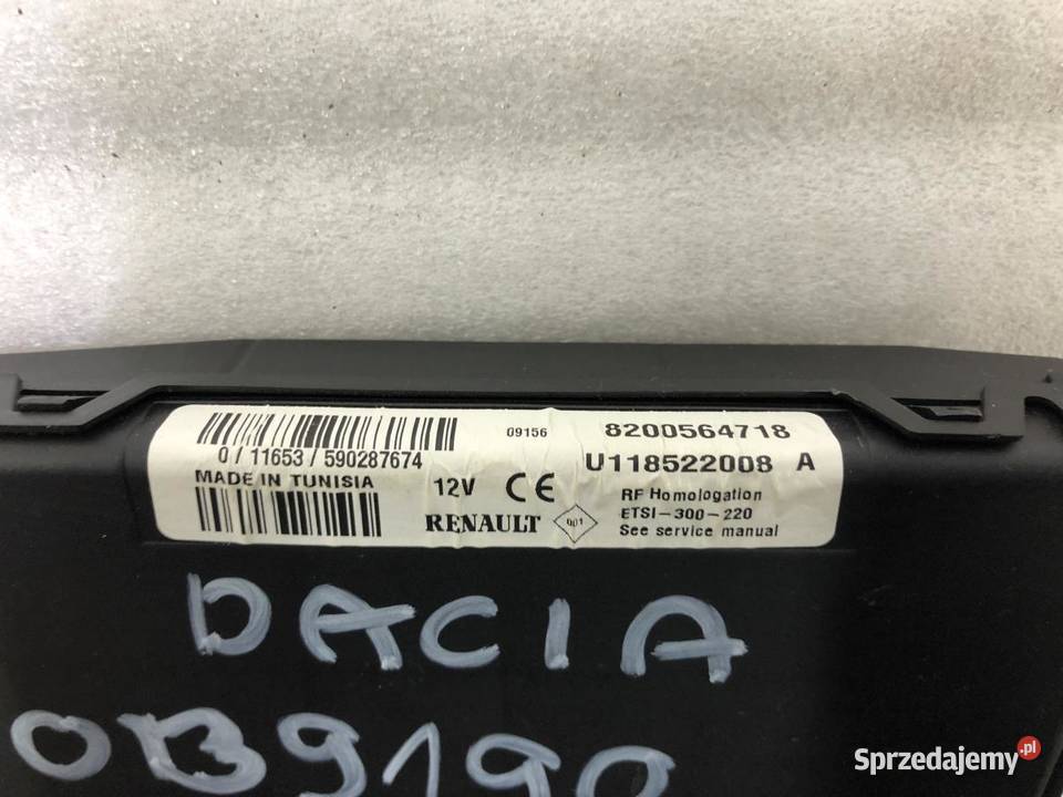 MODUŁ KOMFORTU DACIA SANDERO I 8200564718