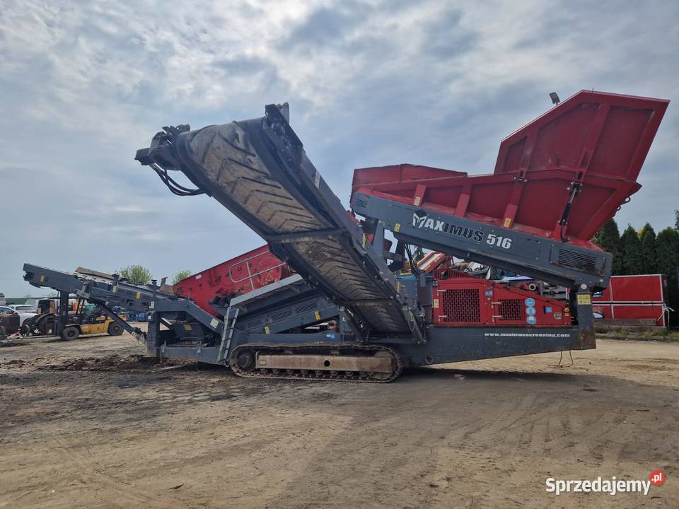 Maximus 516 Mobilny przesiewacz Powerscreen Kołodziejewo