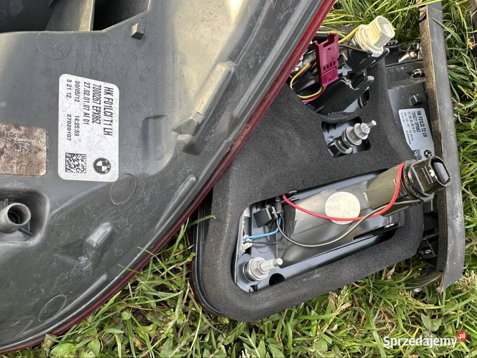 BMW F01 F02 Lift Lampy 4 tylne komplet oryginał Gdańsk