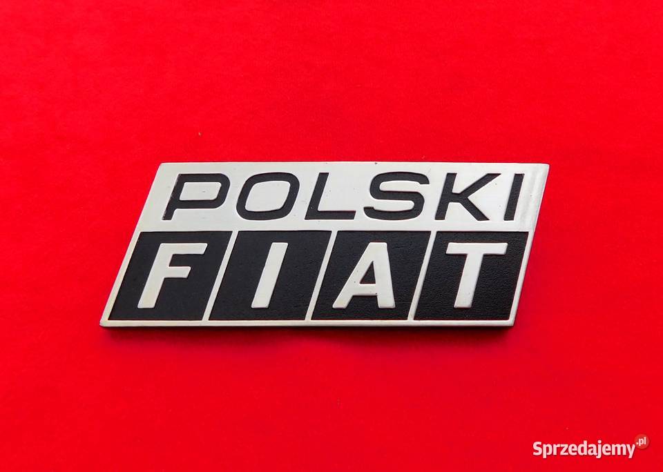 NOWY emblemat znaczek logo Polski Fiat 126p 126 Emblematy Tarnów