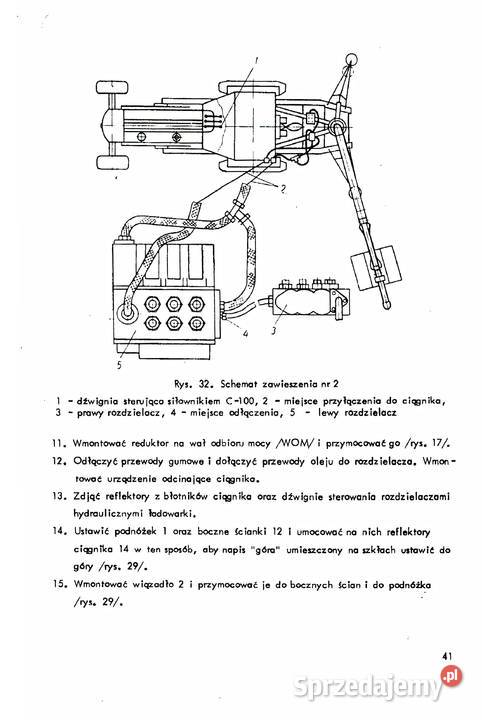 Koparko ładowarka PE 08 mtz 5 JUMZ instrukcja i Książki i Podręczniki Stalowa Wola