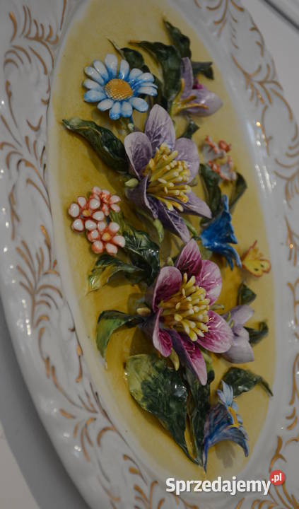 Porcelana ozdoba ścienna 2 Roceram Alba Iulia Środa Wielkopolska sprzedam