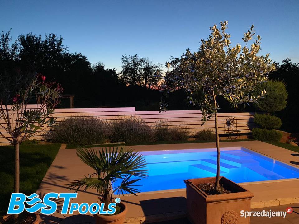 BLACK WEEK poliestrowy basen KRETA 4x25x14m z Kraków sprzedam