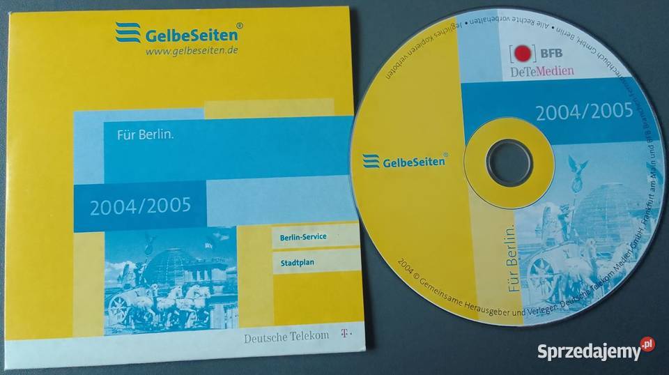 Fr BERLIN 20042005 PLAN MIASTA USŁUGI KSIĄŻKA zachodniopomorskie