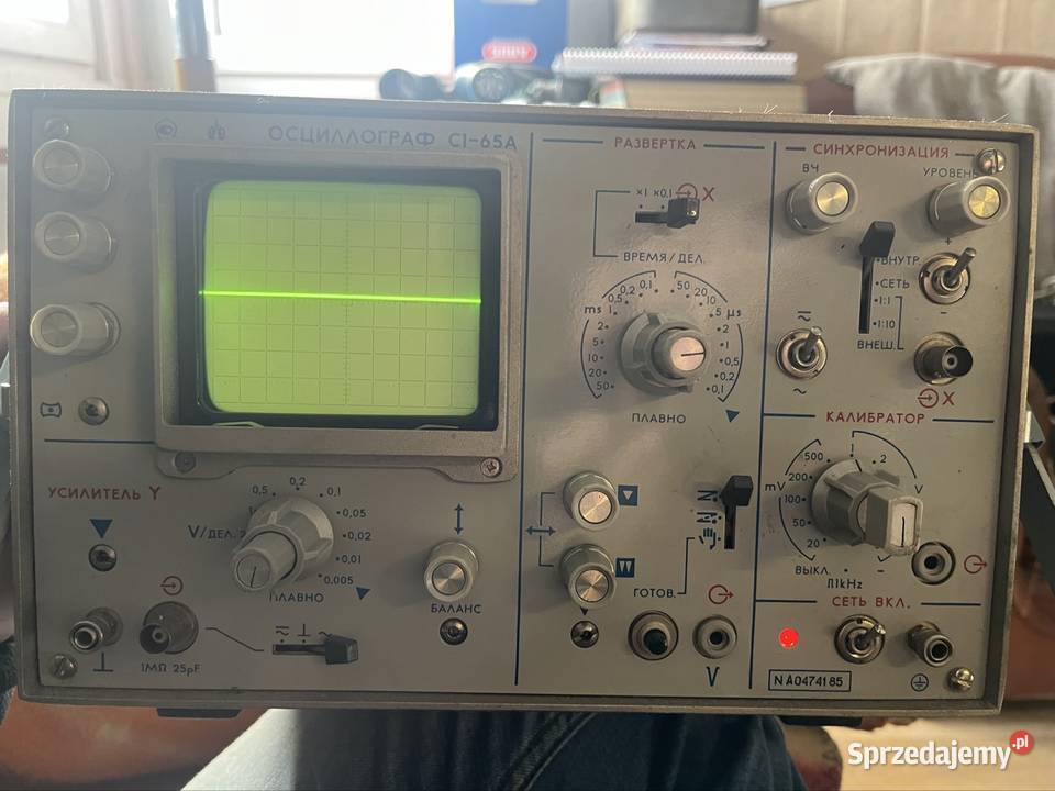 Oscyloskop C196 S196 z instrukcją sprawny