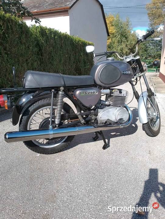 MZ ts 250 srebrny świętokrzyskie Busko-Zdrój