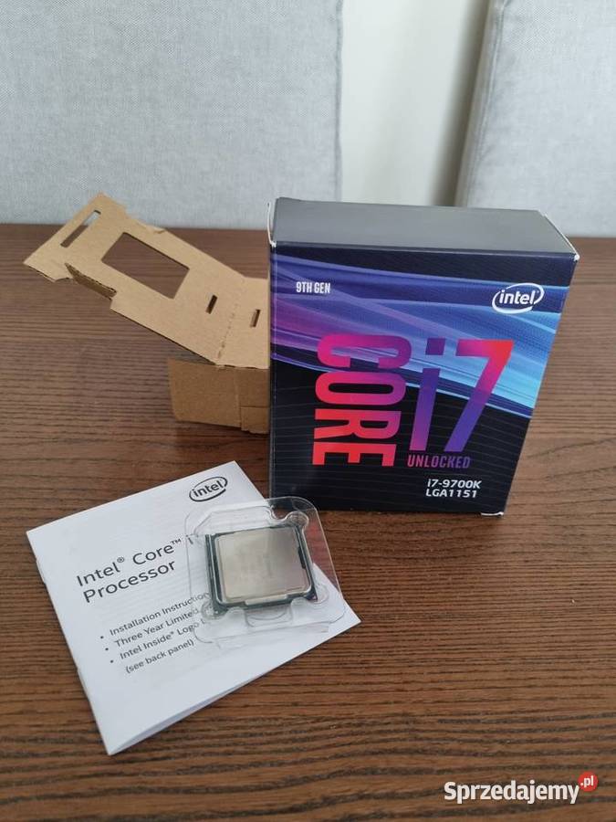ntel Core i79700K 8 rdzeni 49 GHz LGA1151 Wrocław